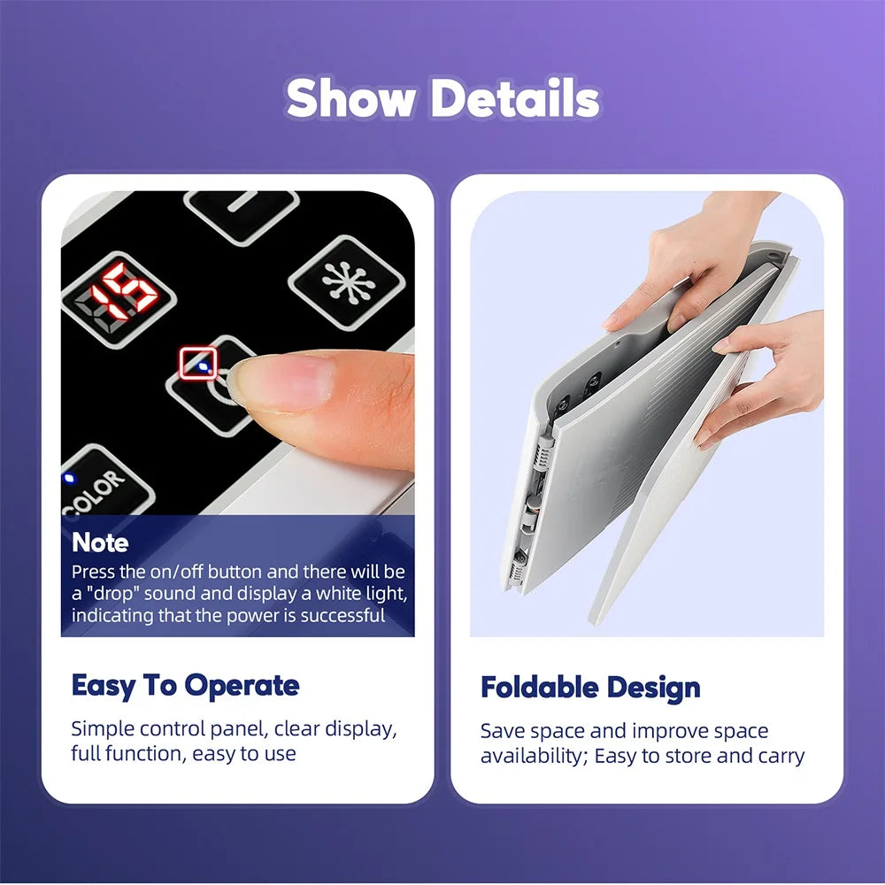 Foreverlily LED Light Therapy Beauty Machine For Home Skin Rejuvenation