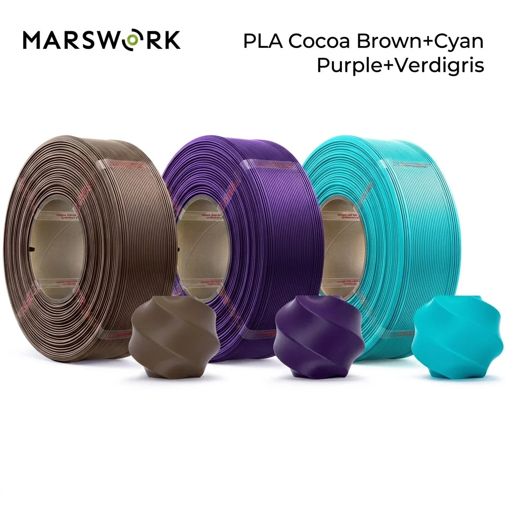 MarsWork PLA Filament Pre Dried AMS Compatible 3D Printer Spool