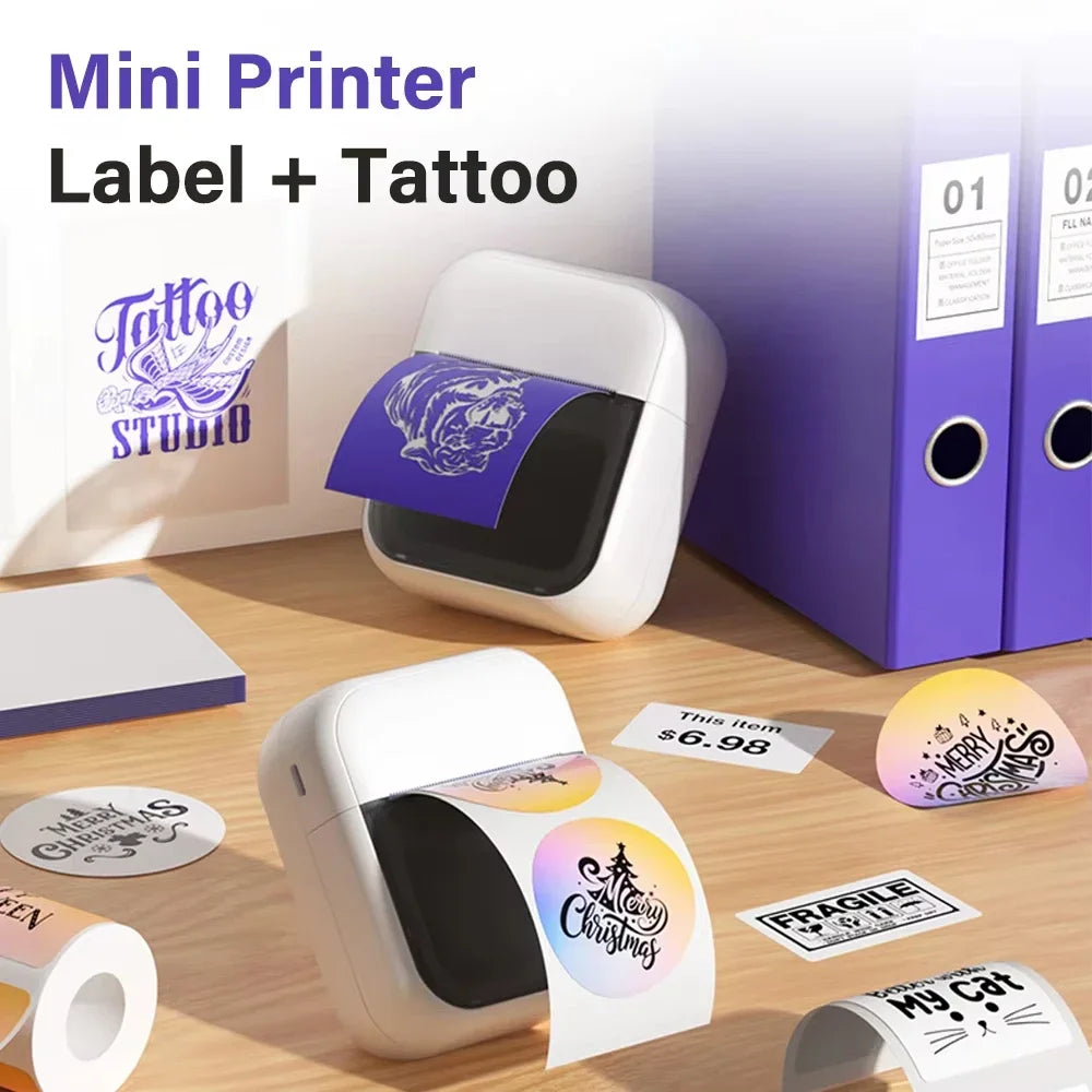 Orico C50 Mini Tattoo Printer Portable Inkless Transfer Machine