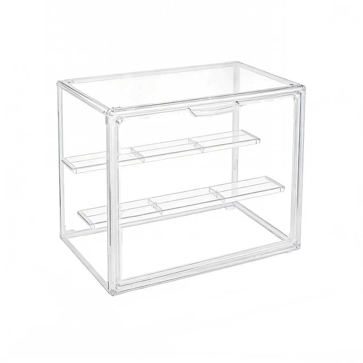 Clear Stackable Acrylic Dustproof Display Case For Collectible Figures