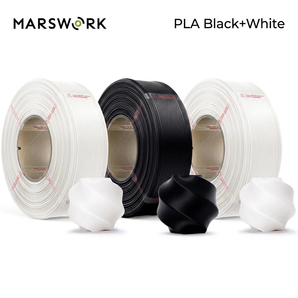 MarsWork PLA Filament Pre Dried AMS Compatible 3D Printer Spool