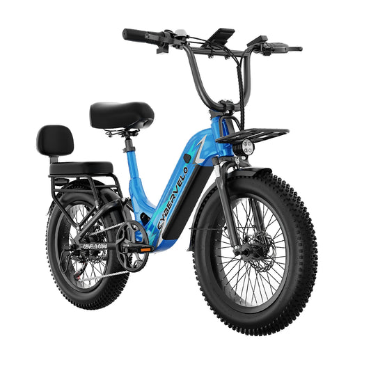 Cybervelo 1500W Electric Commuter Bike 7-Speed Step Thru