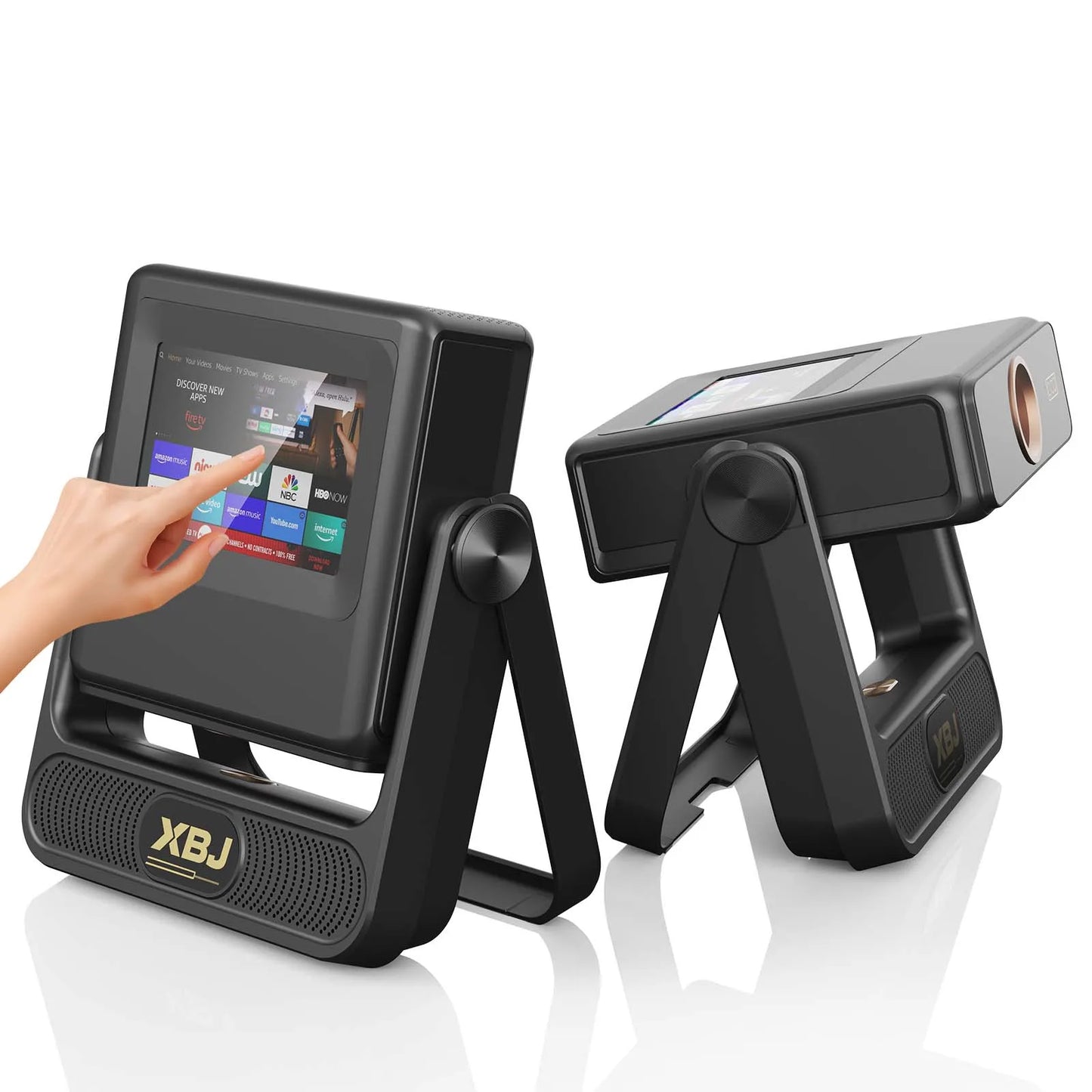 4K Touch Screen Projector Wifi Bluetooth Portable Theater Movie Cinema