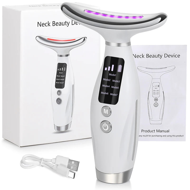 Cloud Prime Electric Face Neck Massager With Lifting And Firming Function