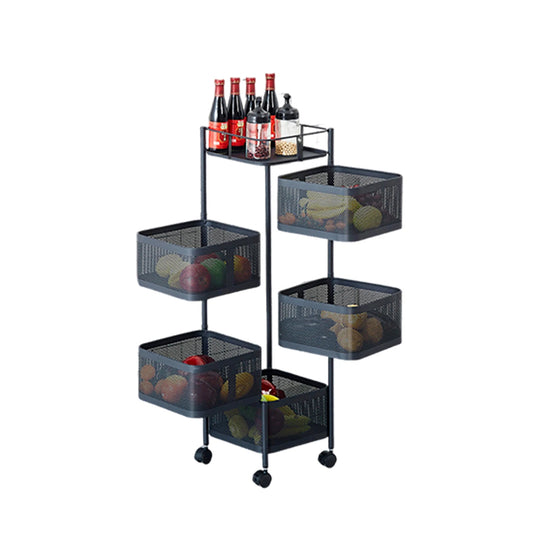 HobbyLane Five Layer Rotatable Carbon Steel Storage Rack