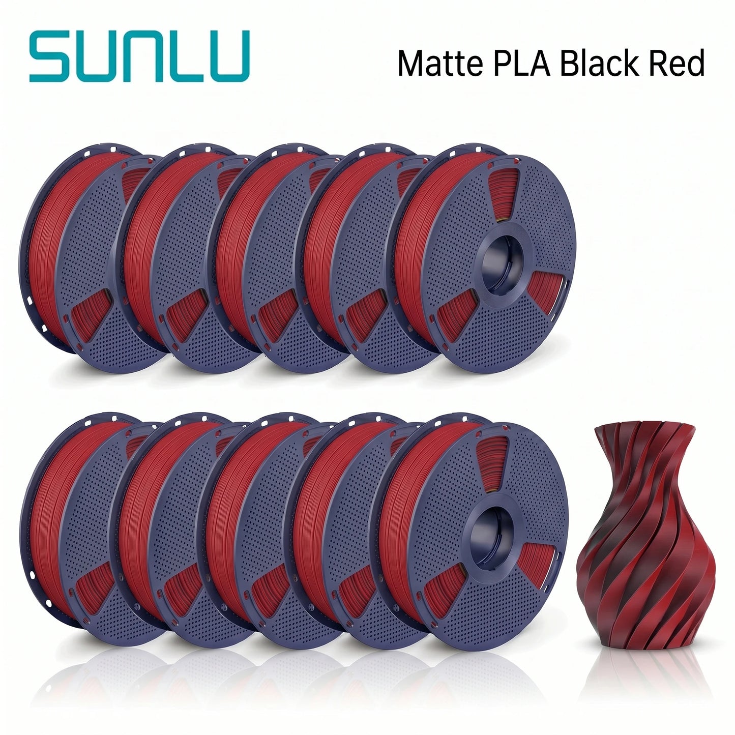 Sunlu Matte PLA 3D Printer Filament Premium Quality Smooth Prints