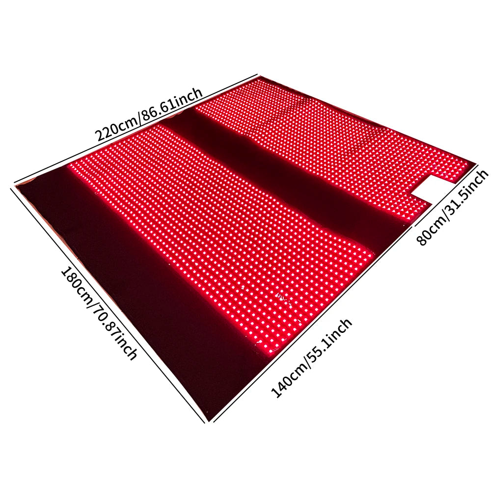 Full Body Red Light Therapy Sleeping Bag Infrared Relaxation Mat