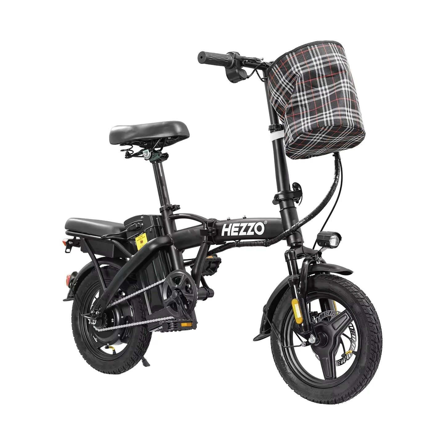 Hezzo T5 Folding Electric Bike With 750W Peak Power Motor