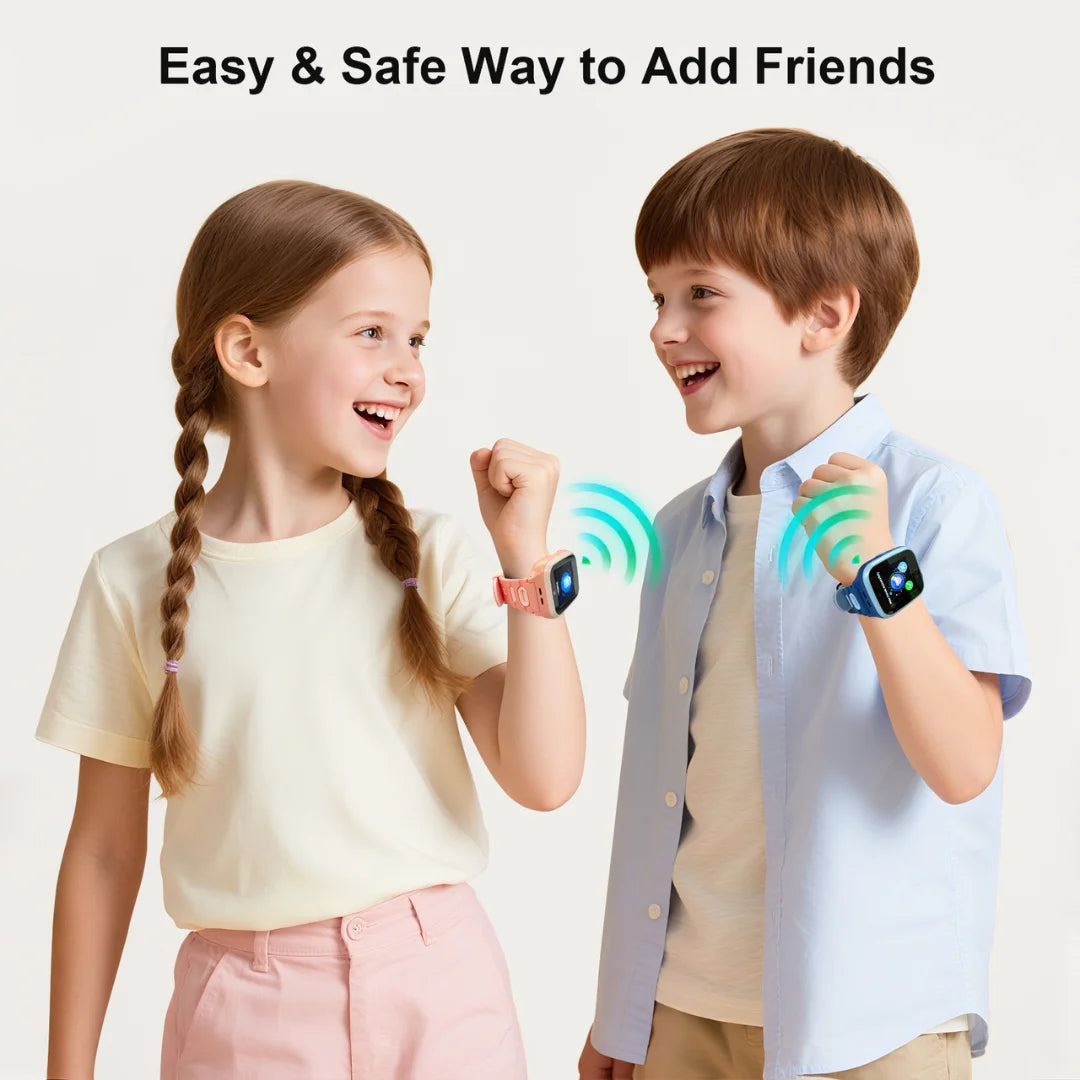 Kids 4G Smart Watch With GPS Video Calls And Chat