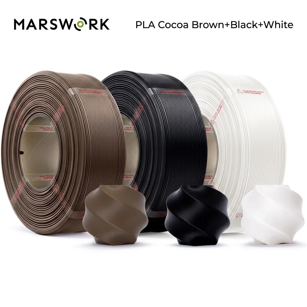 MarsWork PLA Filament Pre Dried AMS Compatible 3D Printer Spool