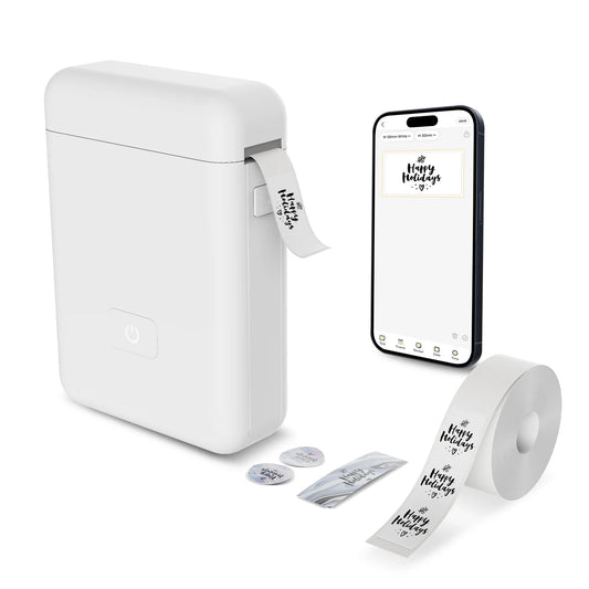 TakeYou Portable Label Maker Machine With Bluetooth Thermal Printer