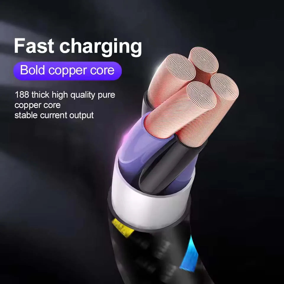 MYSTB Nylon Micro USB Cable Fast Charging Data Transfer Phone