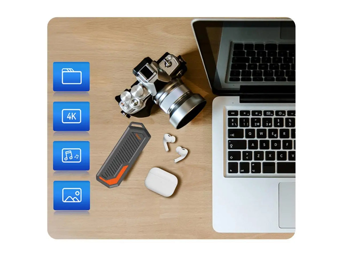 Nusyn NSP35 Portable SSD USB C Alloy Housing Shockproof Waterproof