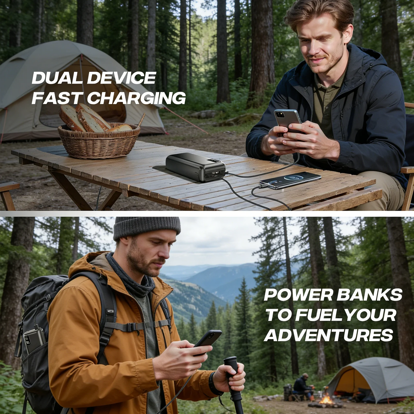 Hguanus High Capacity Power Bank With Digital Display