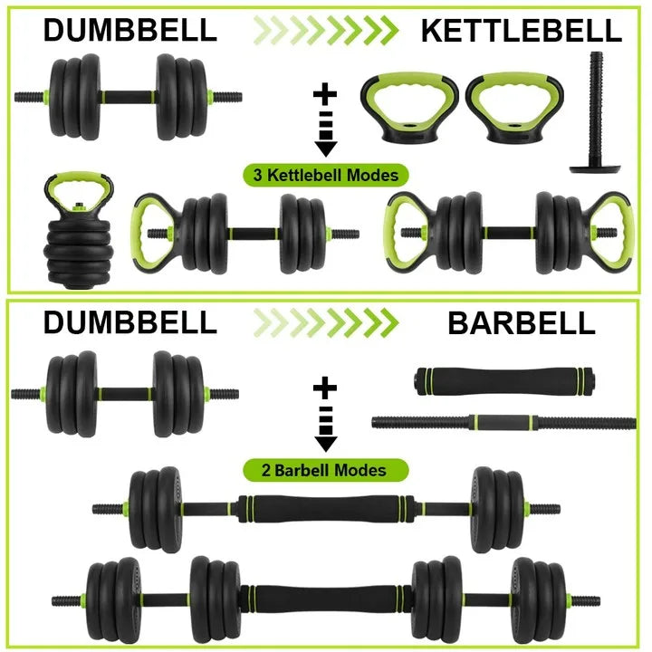 Twister CK Adjustable Dumbbells Weight Set Connectors Home Gym