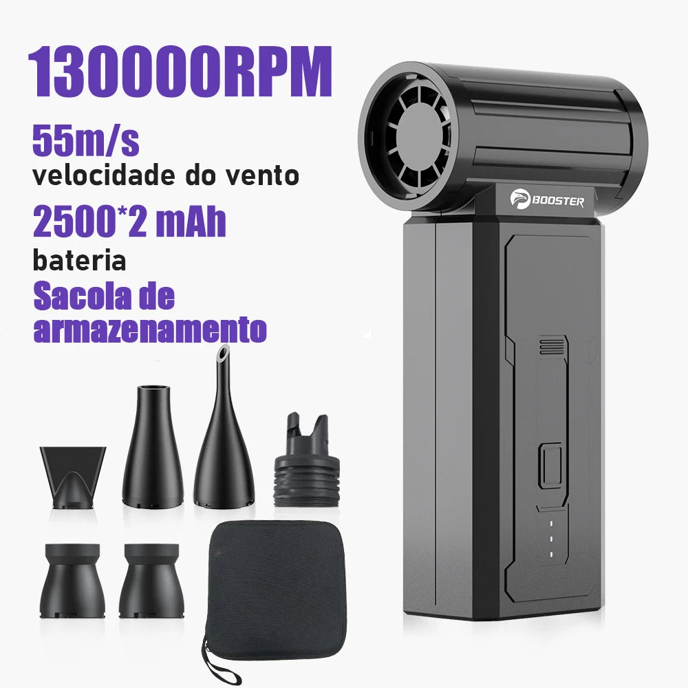 Booster Mini Turbo Fan Powerful High Speed Air Blower