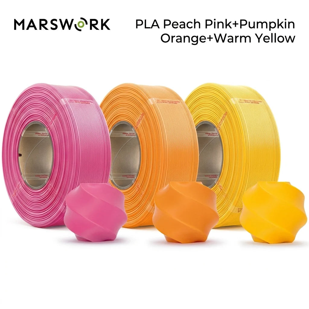 MarsWork PLA Filament Pre Dried AMS Compatible 3D Printer Spool
