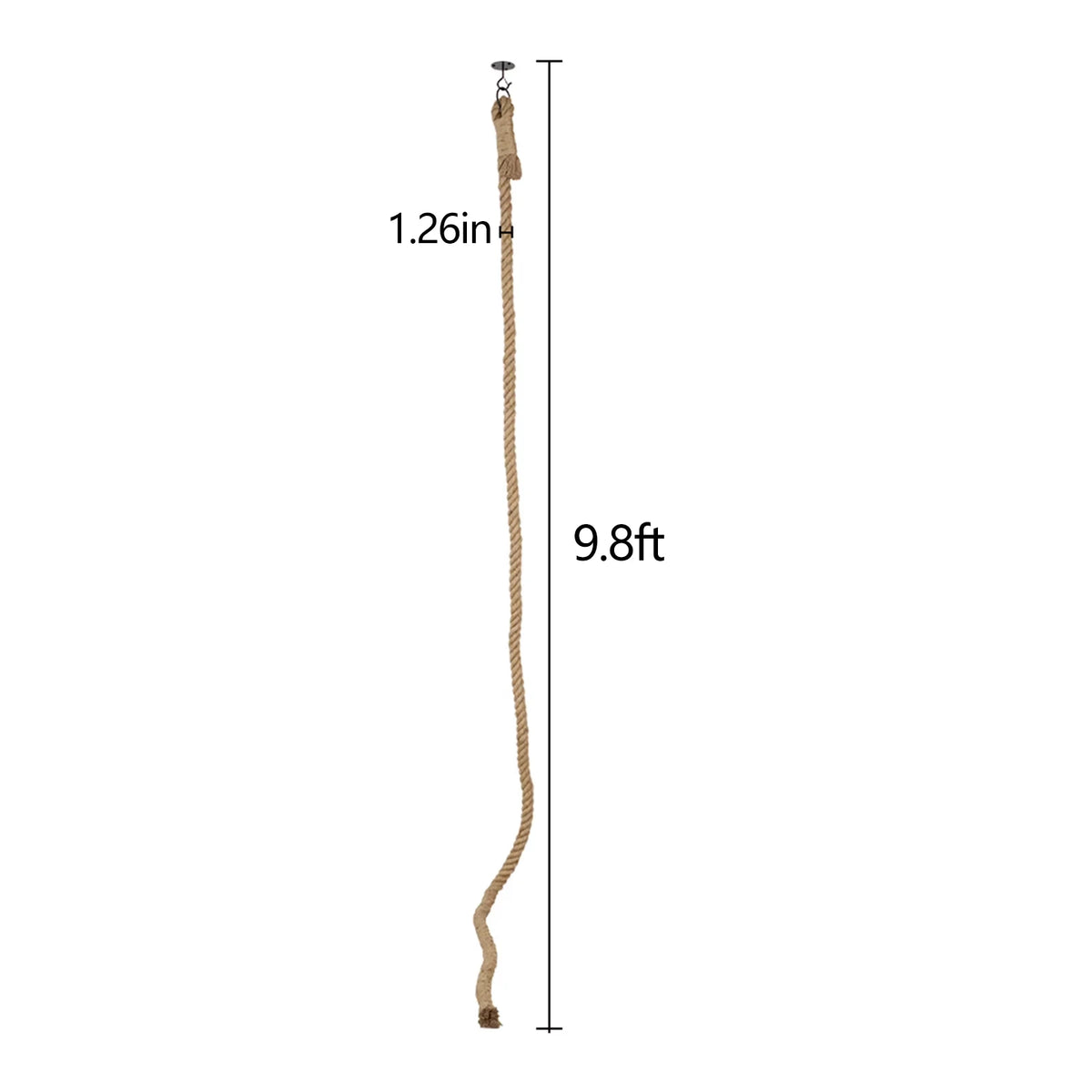 Cat Sisal Climbing Rope Scratcher Wall Mounted Interactive Exercise Toy