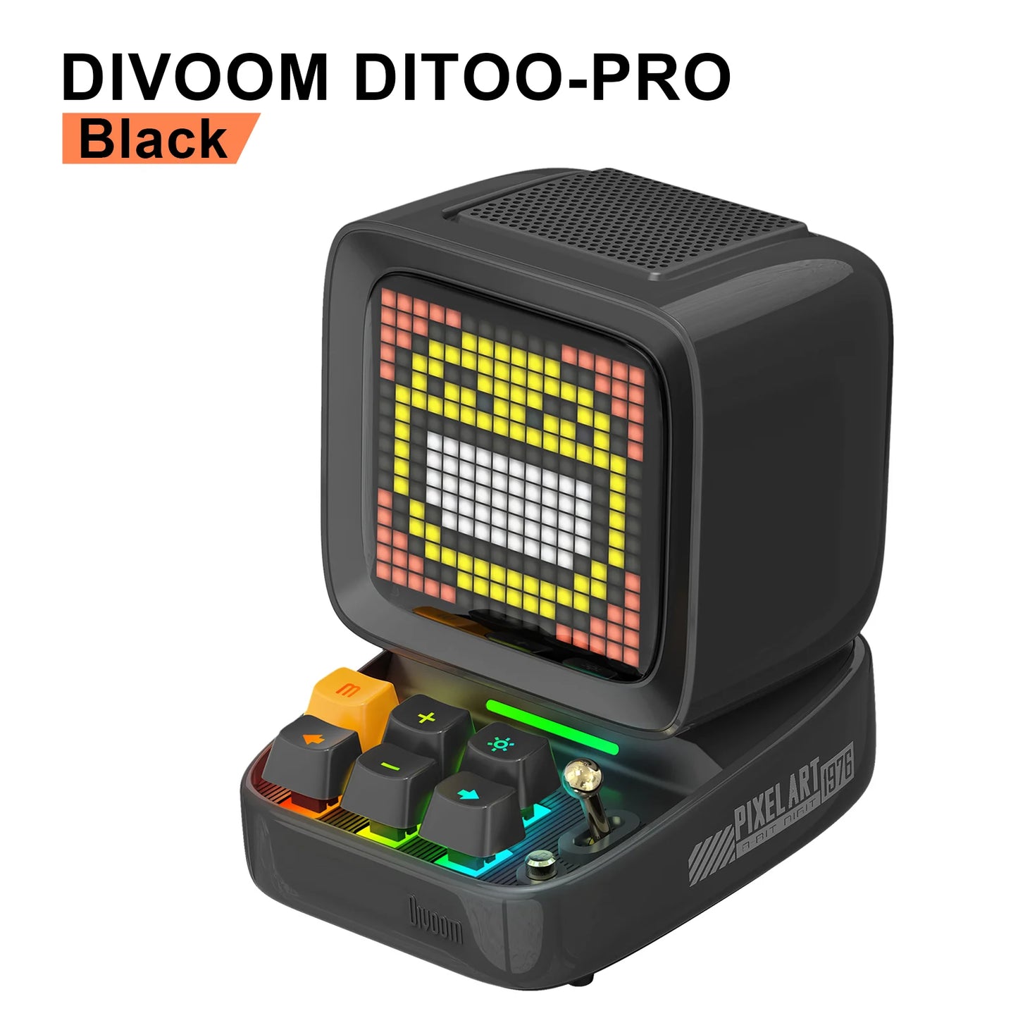 Divoom Ditoo Pro Retro Bluetooth Pixel Art Wireless Alarm Speaker