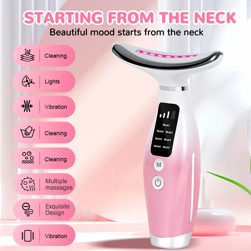 Cloud Prime Electric Face Neck Massager With Lifting And Firming Function