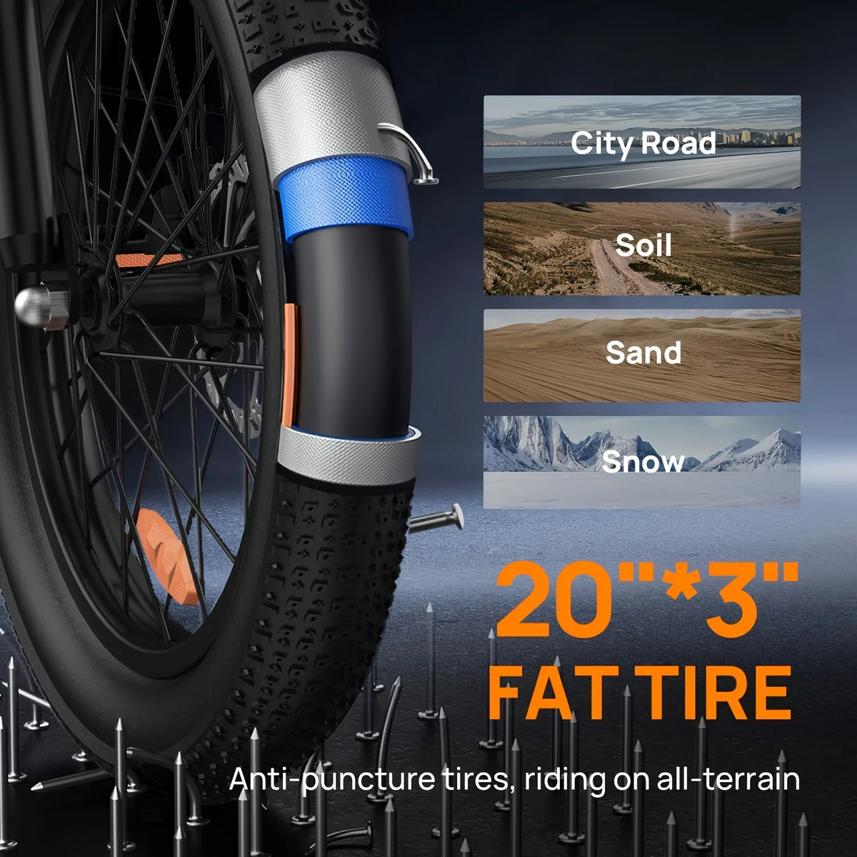 URLIFE 1000W Brushless Electric Bike With 48V Battery