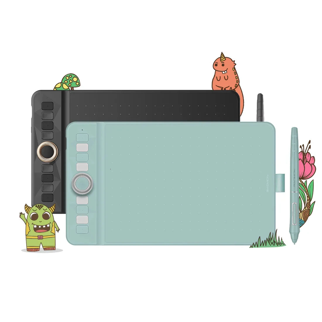 GAOMON Wireless Graphics Tablet WH851 Bluetooth 5.0 Type C 16K Pen