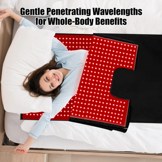 Full Body Red Light Therapy Sleeping Bag Infrared Relaxation Mat