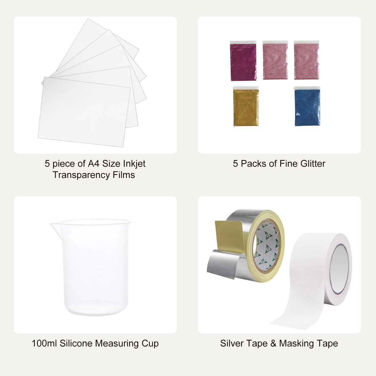 SucceBuy Aluminum Screen Printing Kit With 110 Mesh Frames