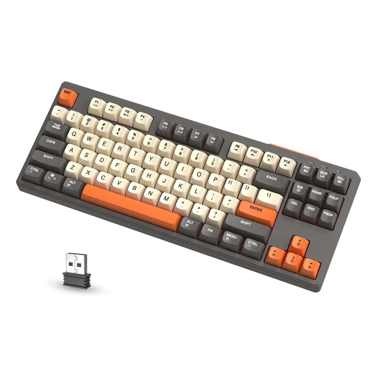 Attack Shark M87 Wireless Gaming Keyboard With Bluetooth Dual Mode Receiver