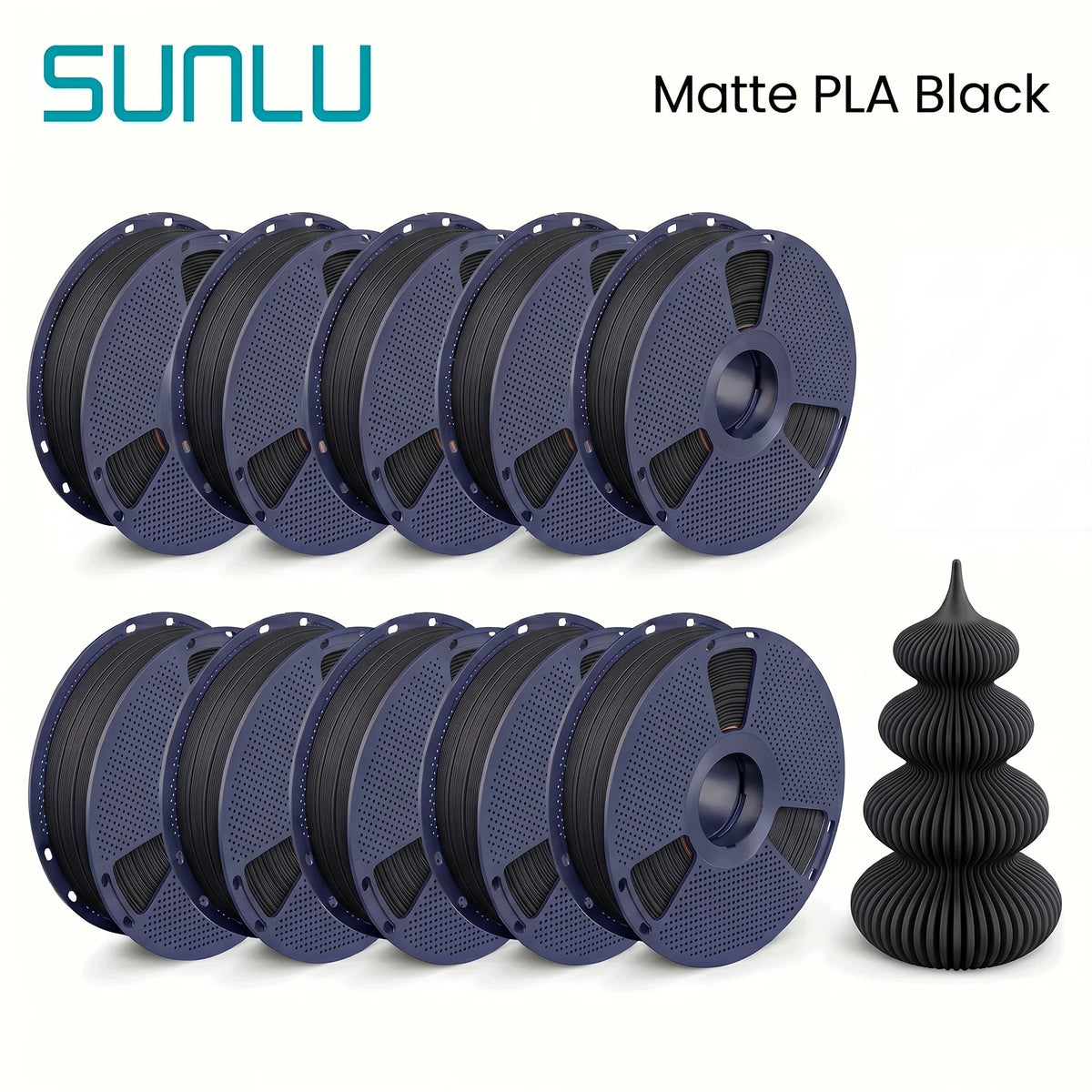 Sunlu Matte PLA 3D Printer Filament Premium Quality Smooth Prints
