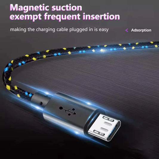 MYSTB Nylon Micro USB Cable Fast Charging Data Transfer Phone