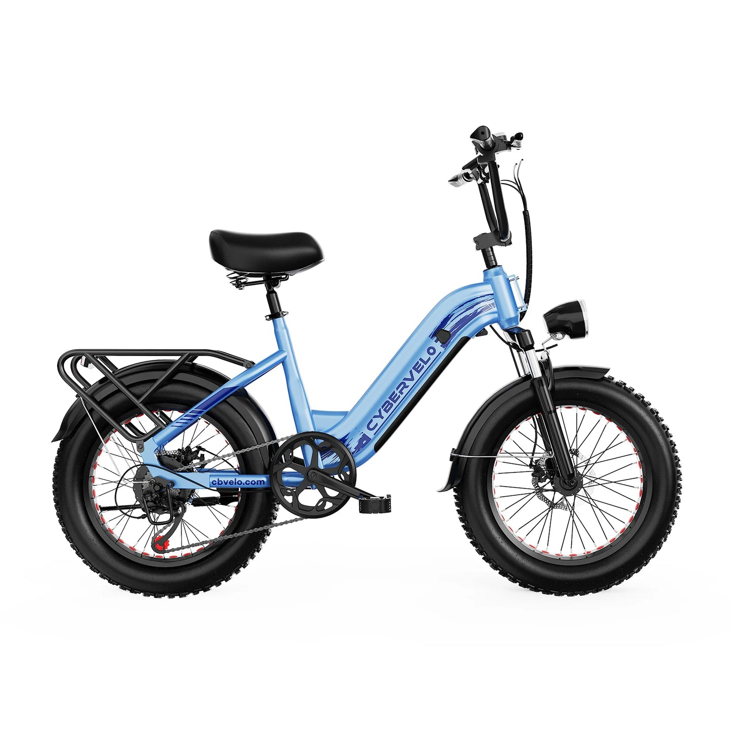 Cybervelo 1500W Electric Commuter Bike 7-Speed Step Thru