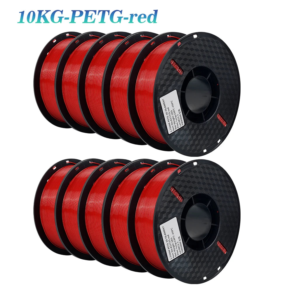 Kingroon Premium PLA And PETG 3D Printing Filament Rolls