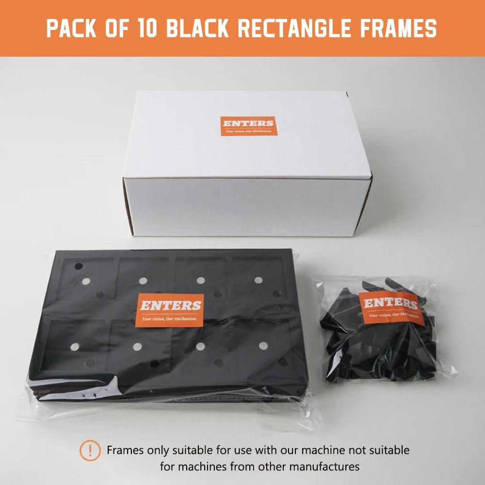 Blank 50Mm Square Plastic Photo Picture Frame Magnet