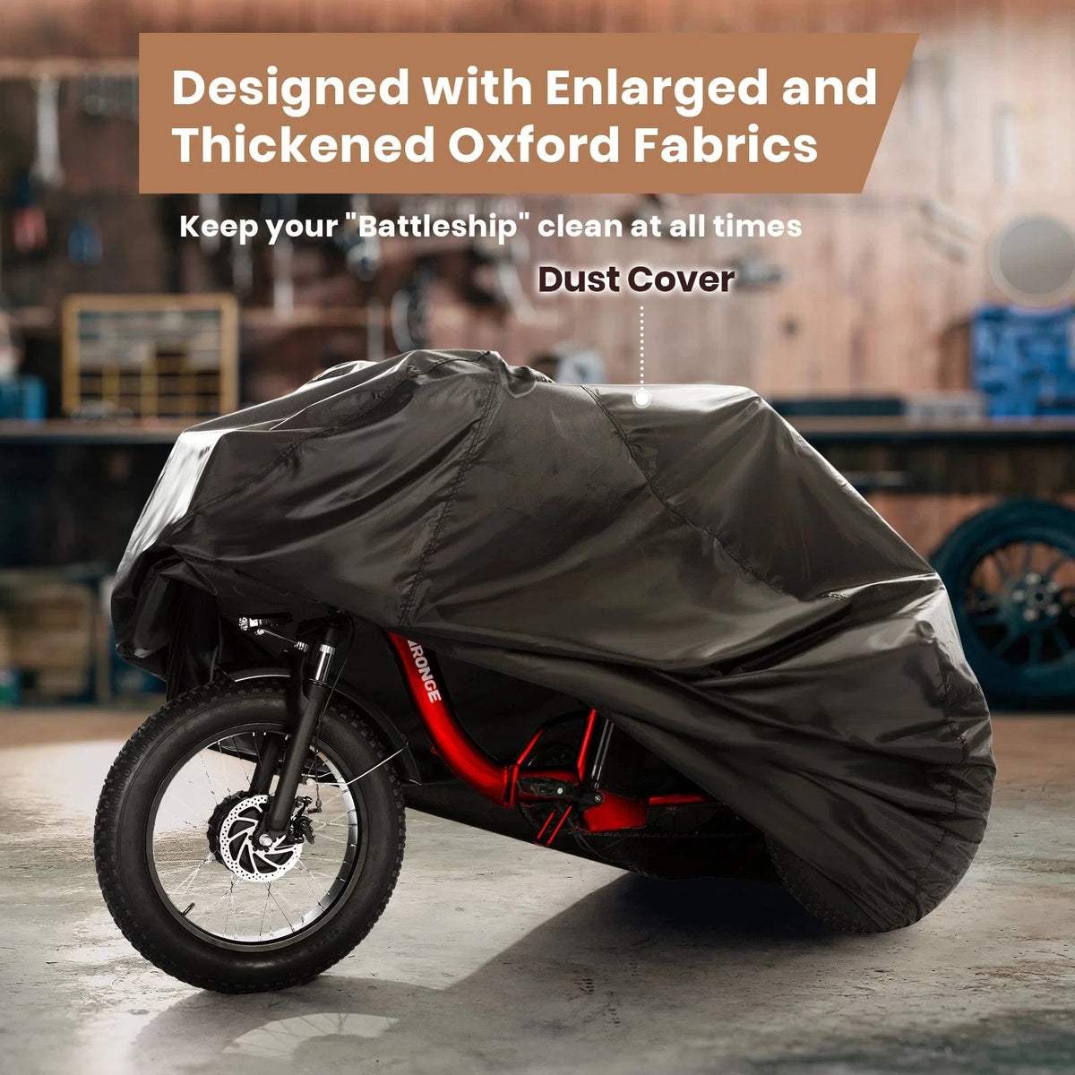 QRONGE Folding Electric Tricycle Built For Comfortable Riding