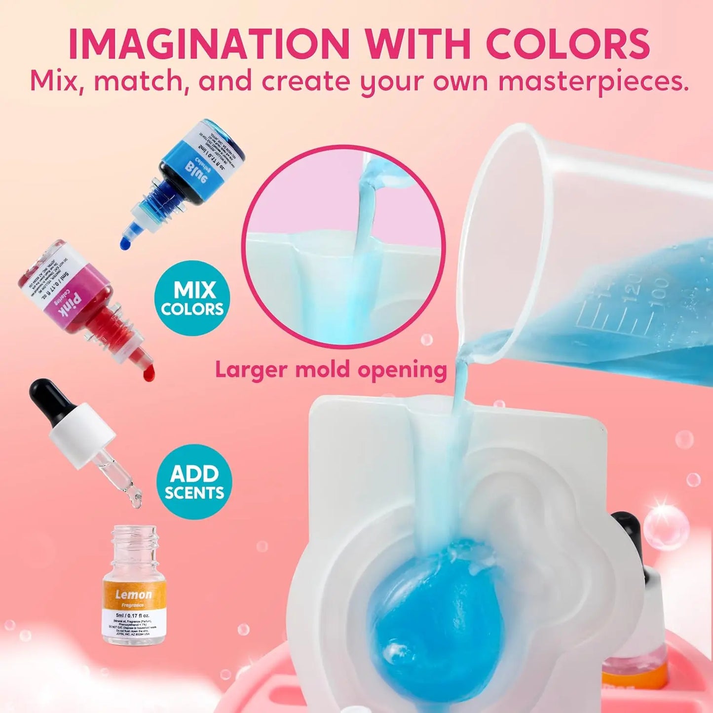 Joyfy Unicorn Soap Making Creative Craft Kit For Kids