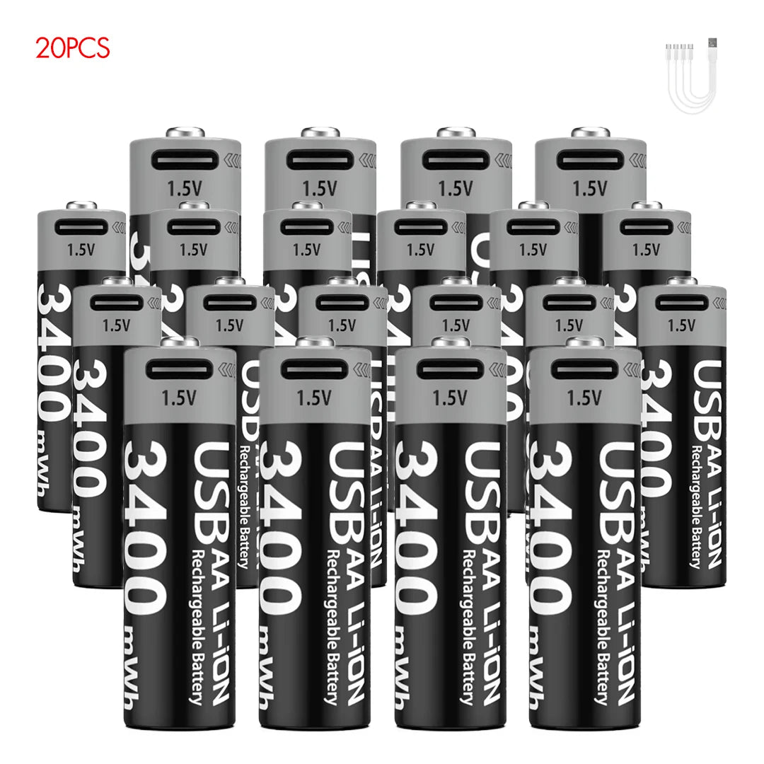 Kuugro Rechargeable Lithium Battery For Hunting USB Security Camera Sets