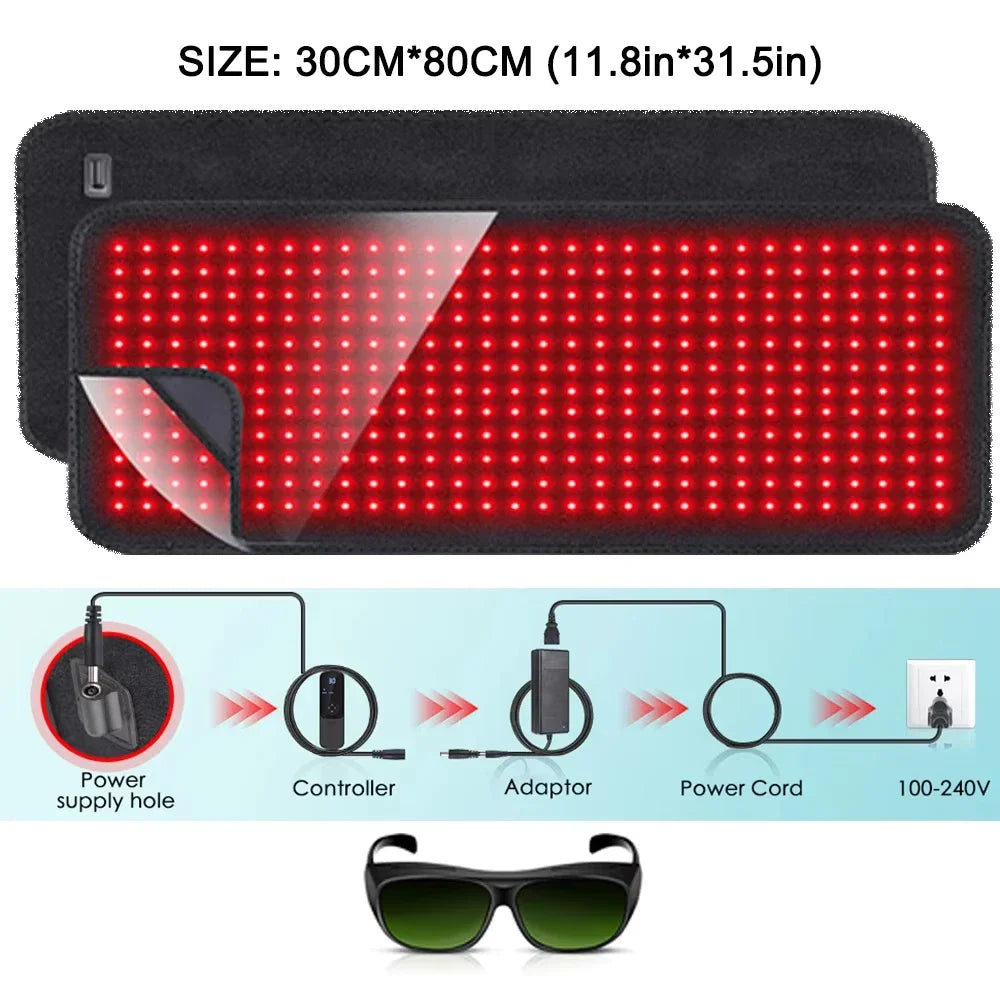 Astarexin Red Light Therapy Heating Pad Body Pain Relief Infrared