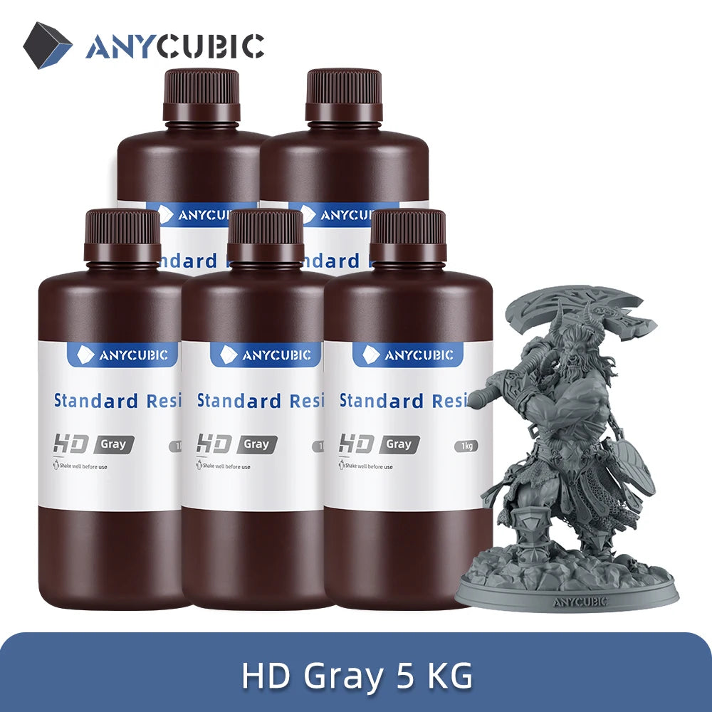 Anycubic Standard 405UV Resin For 3D Model Printing