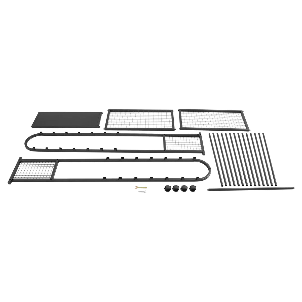 Iron Rolling Ribbon Holder Rack With Storage Basket
