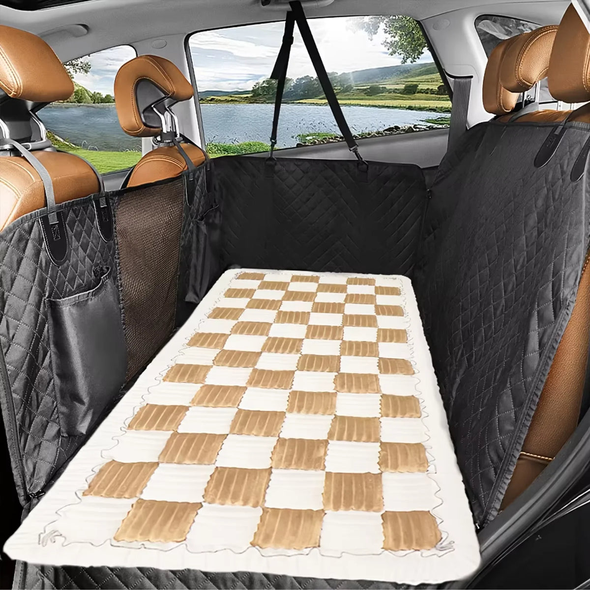Dog Bed Warm Mat Anti Slip Cushion Car Seat Washable