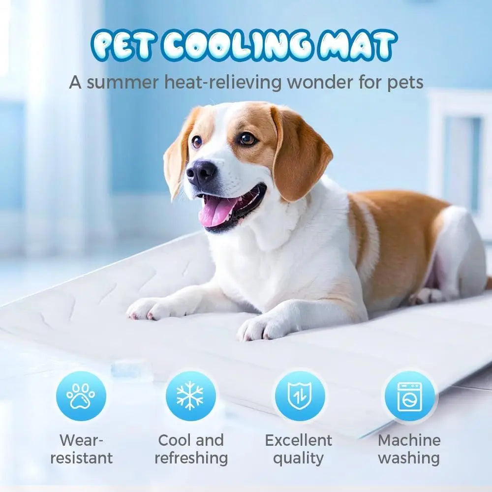 Premium Cooling Mat For Dogs And Cats Reversible
