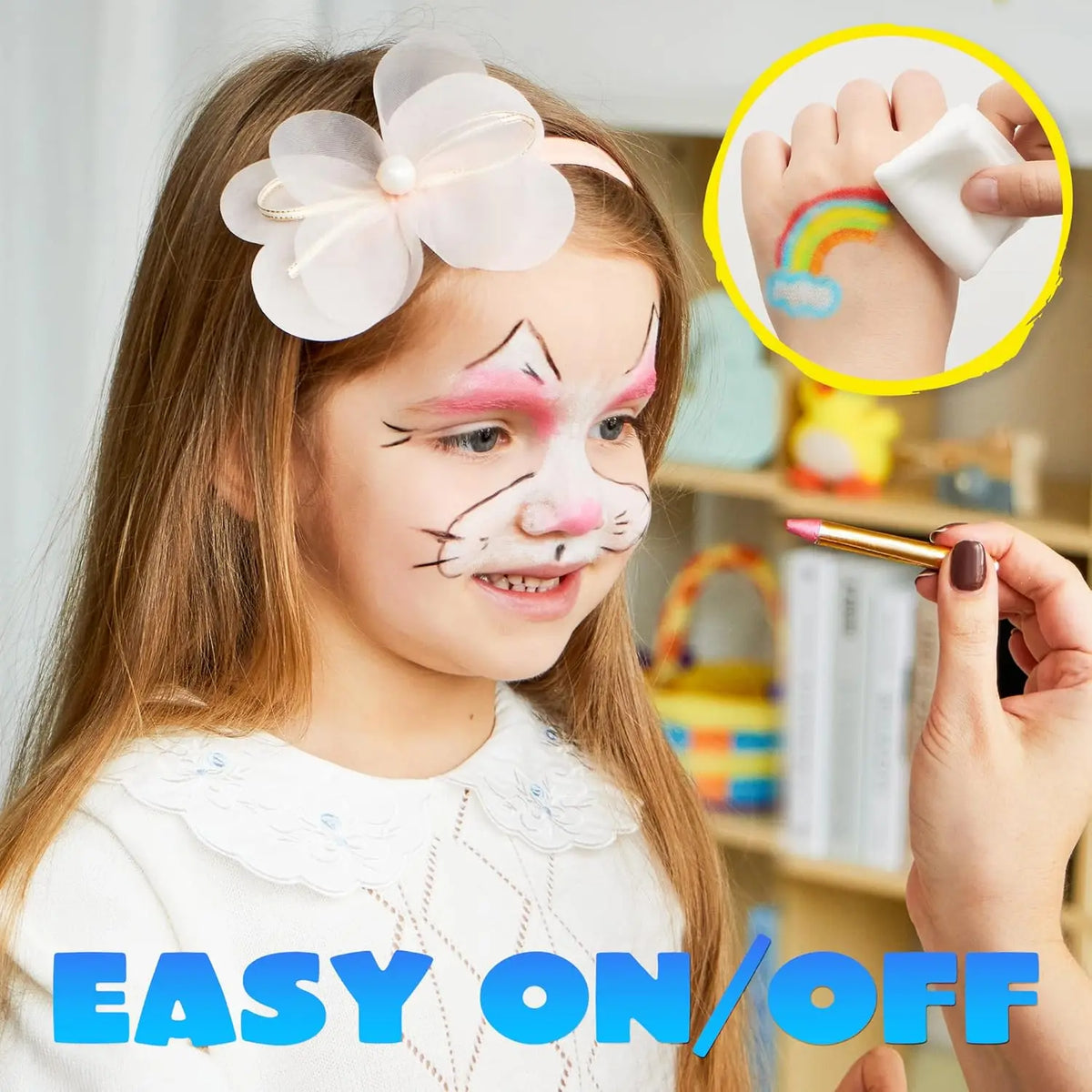 Joyfy Face Paint Crayons Party Celebration Makeup Kit