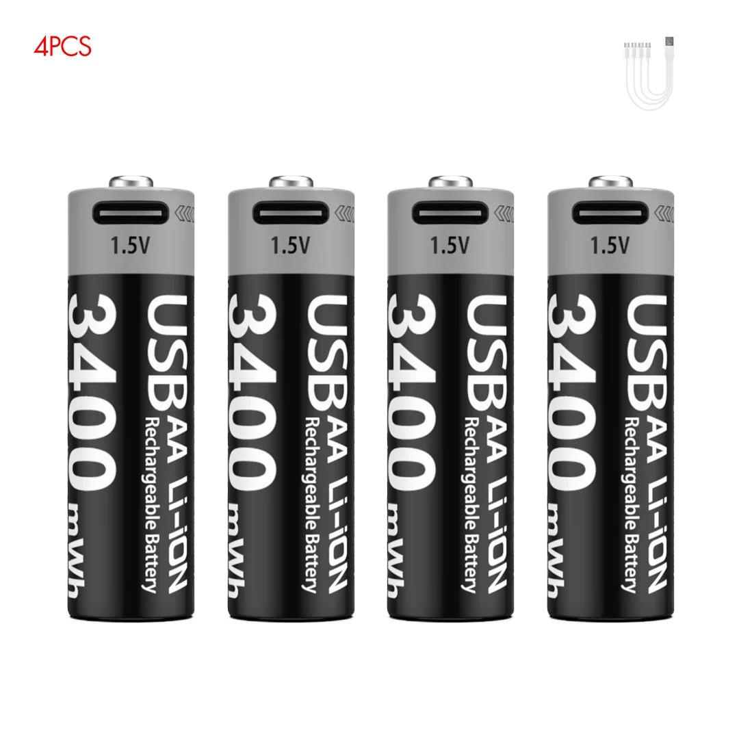 Kuugro Rechargeable Lithium Battery For Hunting USB Security Camera Sets