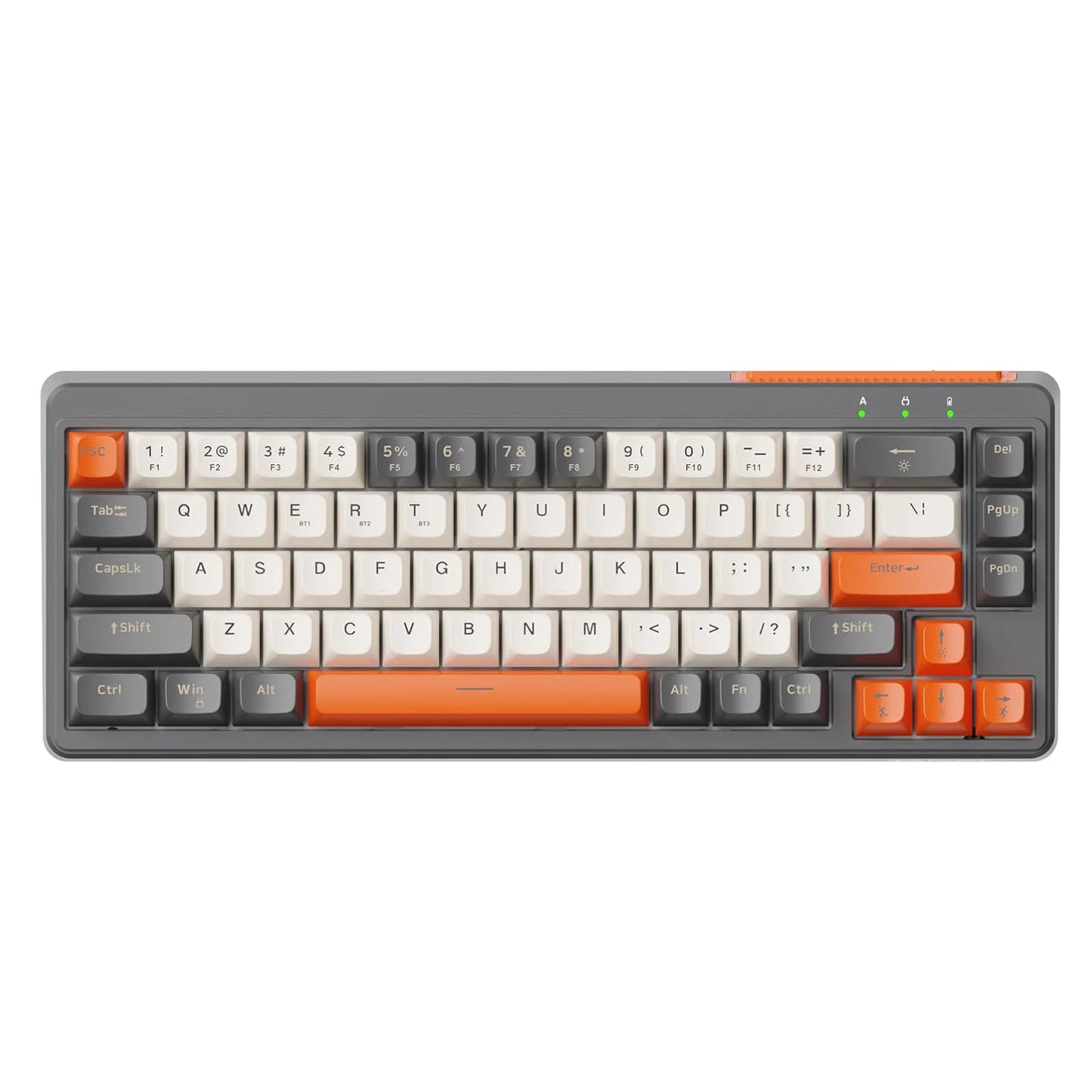 Attack Shark Wireless Gaming Keyboard Silent Membrane PBT Keycaps Backlit