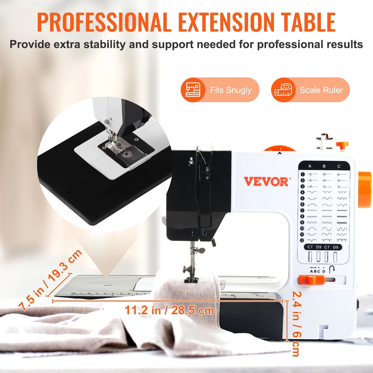 SucceBuy Portable Dual Speed Sewing Machine