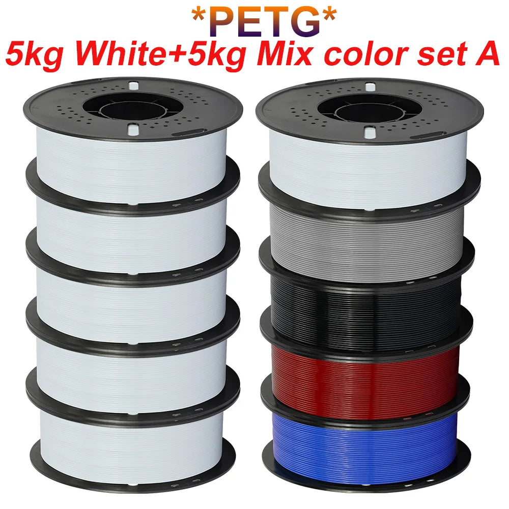 Kingroon Premium PLA PETG Bundle For FDM 3D Printers
