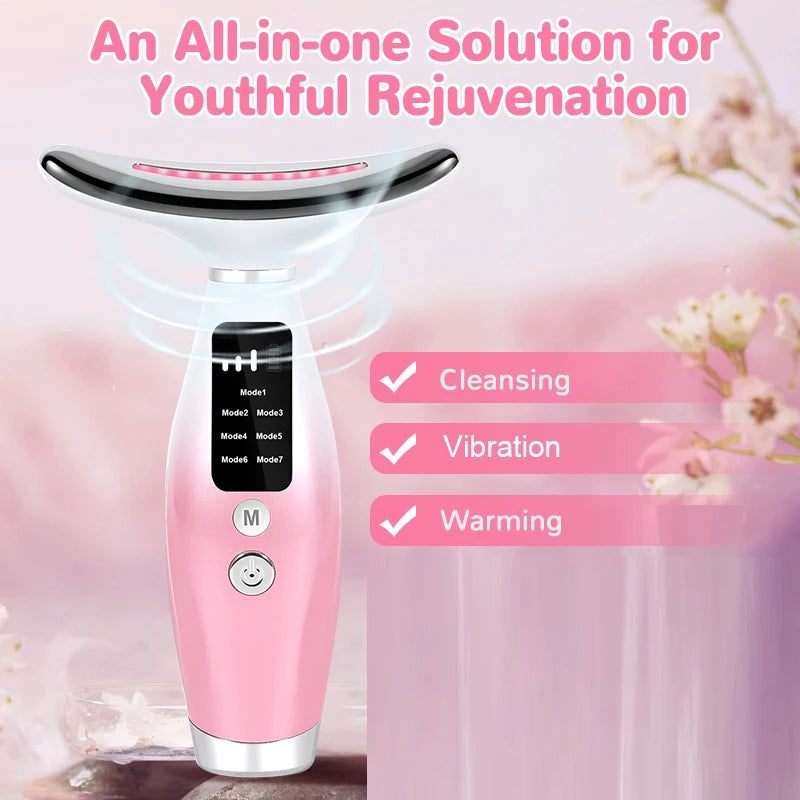Cloud Prime Electric Face Neck Massager With Lifting And Firming Function