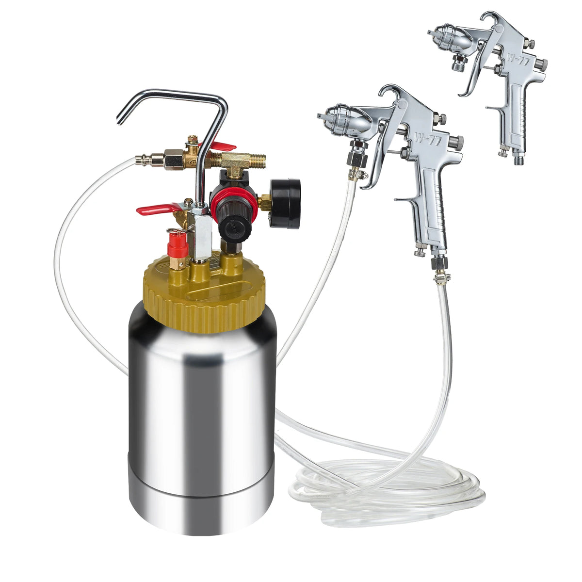 SucceBuy Spray Paint Pressure Pot With Hose And Gun