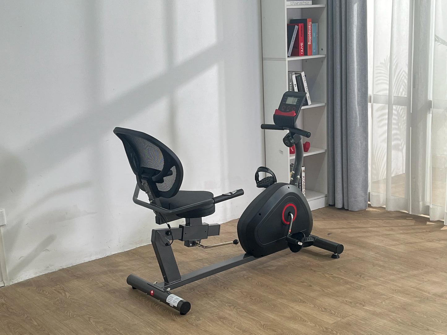 Stationary Recumbent Exercise Bike For Home Fitness Training